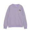 Doomsday Men's Lightweight Crewneck Sweatshirt No More Space Embroidered Crewneck Lilac In Lilac