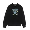 Doomsday Men's Lightweight Hooded Sweatshirt Peace Warriors Hoodie Black In Black