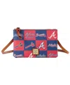 Dooney & Bourke Atlanta Braves Top Zip Crossbody Purse