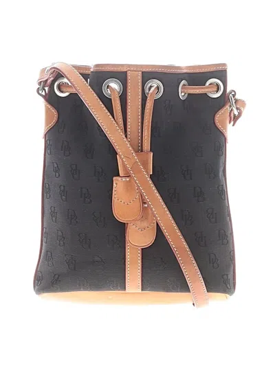 Pre-owned Dooney & Bourke Bucket Bag In Black