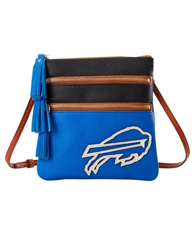 Dooney & Bourke Buffalo Bills Infield Triple Zip Crossbody Purse In No Color