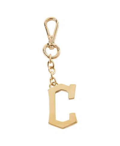 Dooney & Bourke Cleveland Guardians Pendant Bag Charm In Gold