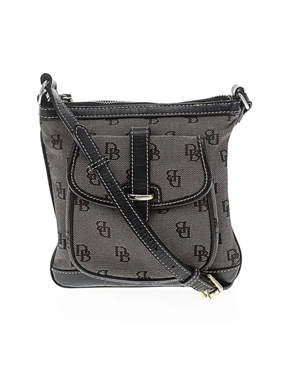 Pre-owned Dooney & Bourke Crossbody Bag In Gray