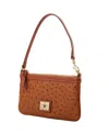 Dooney & Bourke Dallas Cowboys Large Slim Wristlet In Transparent