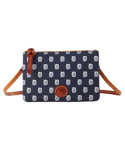 Dooney & Bourke Detroit Tigers Top Zip Crossbody Purse In No Color