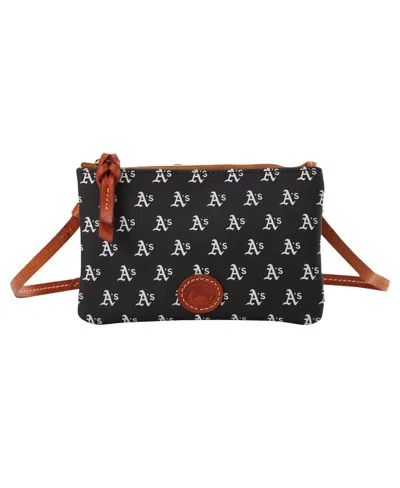 Dooney & Bourke Dooney Bourke Athletics Top Zip Crossbody Purse In Black