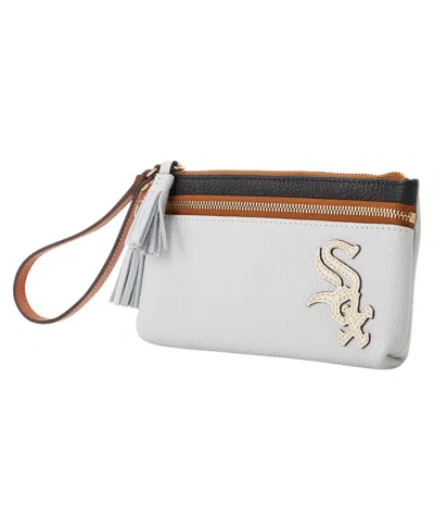 Dooney & Bourke Dooney Bourke Chicago White Sox Infield Double-zip Wristlet In Multi