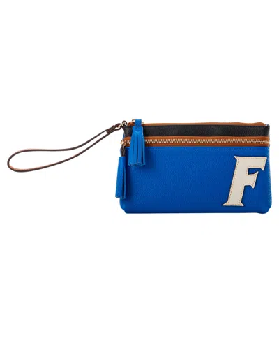 Dooney & Bourke Dooney Bourke Florida Gators Infield Double-zip Wristlet In Multi