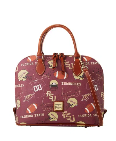 Dooney & Bourke Dooney Bourke Florida State Seminoles Game Day Zip Satchel In Multi