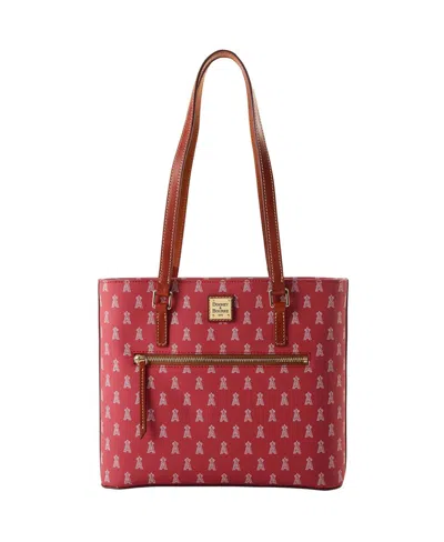 Dooney & Bourke Dooney Bourke Los Angeles Angels Signature Shopper Purse In Red
