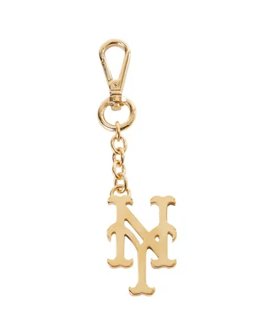 Dooney & Bourke Dooney Bourke New York Mets Pendant Bag Charm In Gold