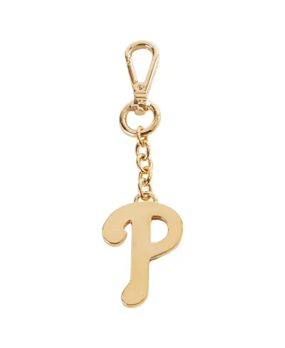 Dooney & Bourke Dooney Bourke Philadelphia Phillies Pendant Bag Charm In Gold