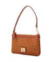 Dooney & Bourke Florida State Seminoles Large Slim Wristlet In Brown