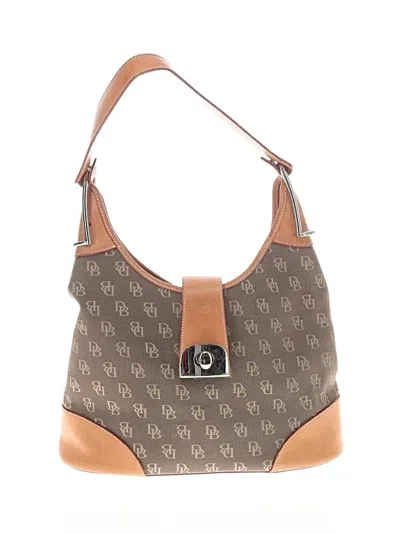 Pre-owned Dooney & Bourke Hobo Bag In Brown