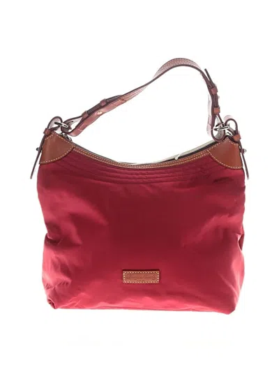 Pre-owned Dooney & Bourke Hobo Bag In Red