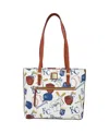 Dooney & Bourke Kansas City Royals Game Day Shopper Purse In Multi