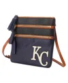 Dooney & Bourke Kansas City Royals Infield Triple Zip Crossbody Purse In No Color