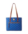 Dooney & Bourke Kansas City Royals Signature Shopper Purse In Blue