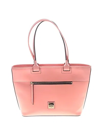 Pre-owned Dooney & Bourke Leather Tote Bag In Pink