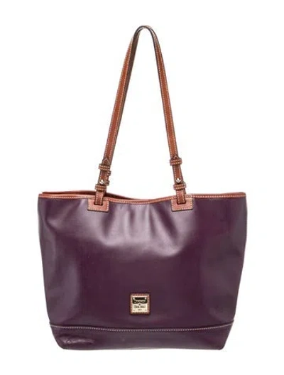 Pre-owned Dooney & Bourke Leather Tote In Multi