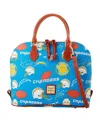 Dooney & Bourke Los Angeles Chargers Game Day Zip Satchel In No Color