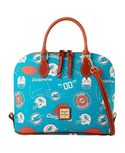 Dooney & Bourke Miami Dolphins Game Day Zip Satchel In No Color
