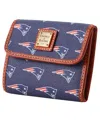 Dooney & Bourke New England Patriots Flap Credit Card Wallet In No Color