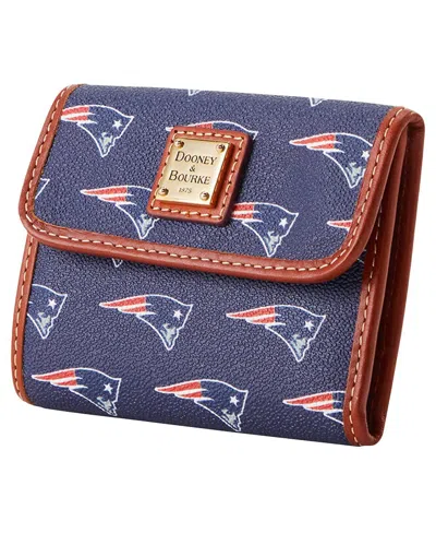 Dooney & Bourke New England Patriots Flap Credit Card Wallet In No Color