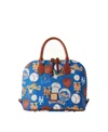 Dooney & Bourke New York Mets Game Day Zip Zip Satchel In No Color