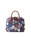 Dooney & Bourke New York Yankees Game Day Zip Satchel In No Color