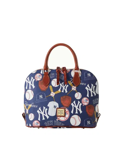 Dooney & Bourke New York Yankees Game Day Zip Satchel In No Color