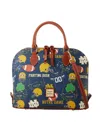 Dooney & Bourke Notre Dame Fighting Irish Game Day Zip Satchel In No Color