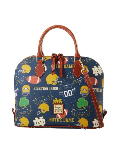 Dooney & Bourke Notre Dame Fighting Irish Game Day Zip Satchel In No Color