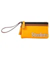 Dooney & Bourke Pittsburgh Steelers Infield Double-zip Wristlet In No Color