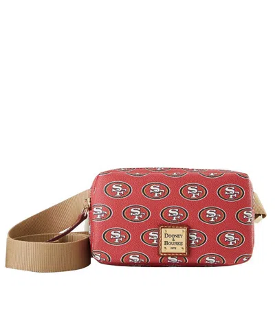 Dooney & Bourke San Francisco 49ers Signature Belt Bag In Red