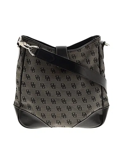 Pre-owned Dooney & Bourke Shoulder Bag In Black