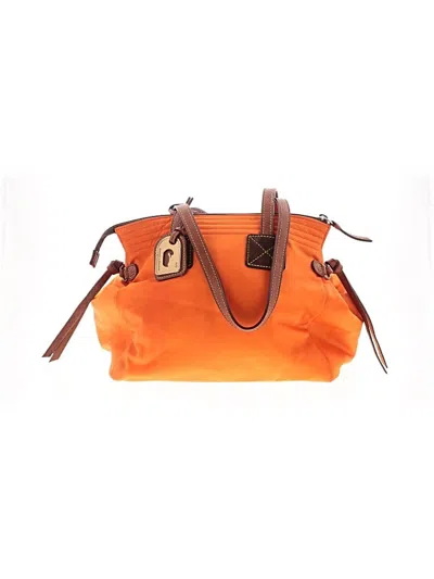 Pre-owned Dooney & Bourke Shoulder Bag In Orange