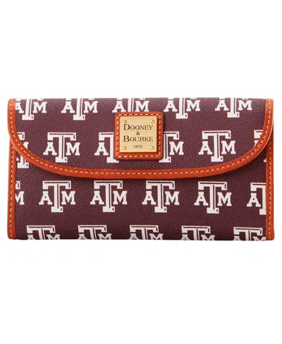 Dooney & Bourke Texas A&m Aggies Signature Continental Clutch In No Color