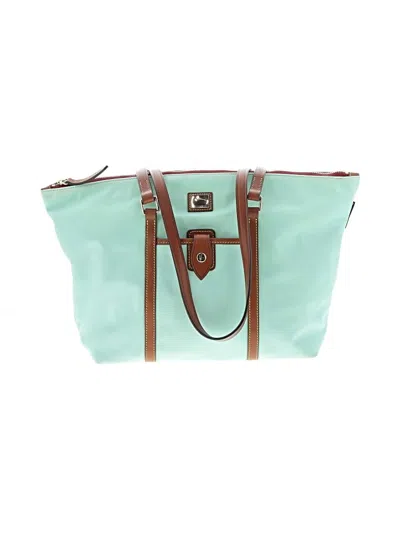 Pre-owned Dooney & Bourke Tote Bag In Green