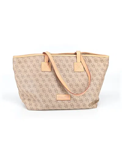 Pre-owned Dooney & Bourke Tote Bag In Tan
