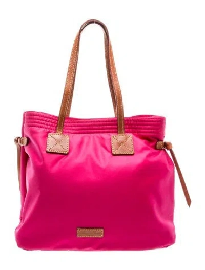 Pre-owned Dooney & Bourke Tote W/ Tags In Pink