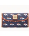 Dooney & Bourke Dooney Bourke Women's Tennessee Titans Team Color Continental Clutch In No Color