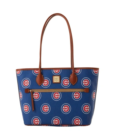 Dooney & Bourke Women's  Chicago Cubs Sporty Monogram Tote In Royal