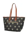 Dooney & Bourke Women's  New Orleans Saints Sporty Monogram Large Zip Tote Bag In Multi