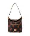 Dooney & Bourke Women's  San Francisco Giants Sporty Monogram Large Purse In Black