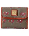 Dooney & Bourke Women's  Tampa Bay Buccaneers Flap Credit Card Wallet In Multi