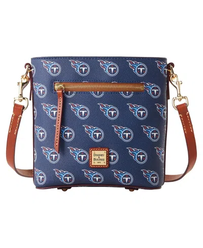 Dooney & Bourke Women's  Tennessee Titans Signature Small Zip Crossbody Purse In Multi