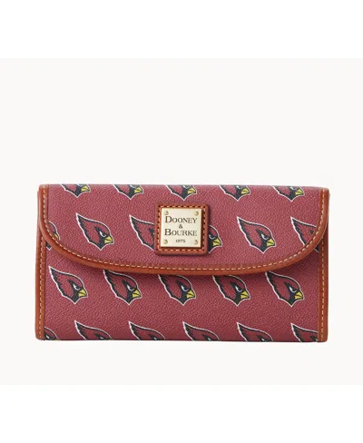Dooney & Bourke Women's Dooney Bourke Arizona Cardinals Team Color Continental Clutch In No Color