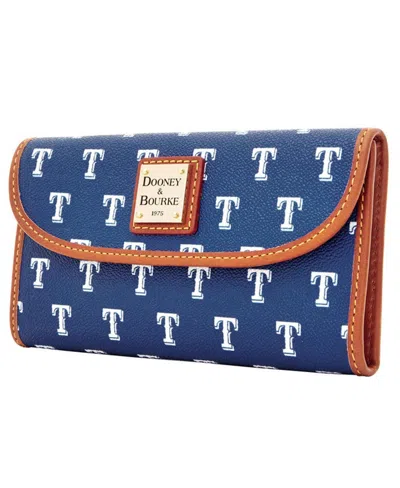 Dooney & Bourke Women's Dooney Bourke Texas Rangers Team Color Continental Clutch In No Color