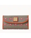 Dooney & Bourke Women's Tampa Bay Buccaneers Team Color Continental Clutch In No Color